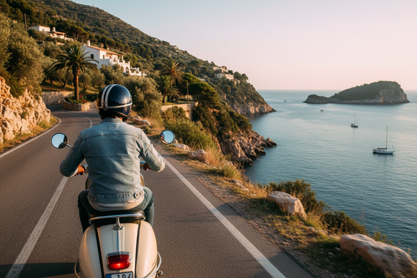 Rent a scooter or bike